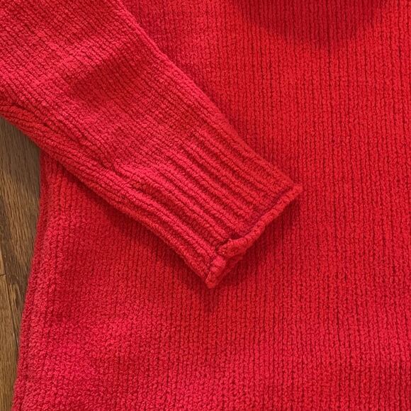 Moon & Madison size small cowl neck red sweater. - Picture 2 of 6